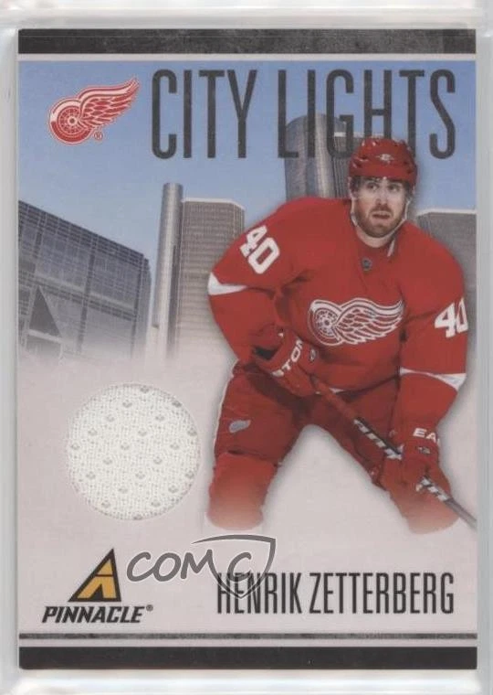 2010-11 Panini Pinnacle City Lights Materials /299 Henrik Zetterberg #52 - Image 1 of 2