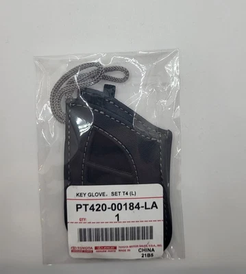 Funda de cuero con guante para llaves Lexus marrón genuino Foto 1 de 4