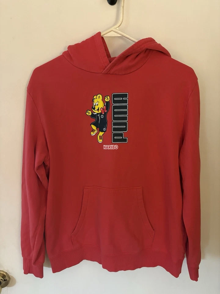Sudadera con Capucha Haribo Gummies Puma X Roja Junior Talla XL 15-16Y #523866 RARA Foto 1 de 4