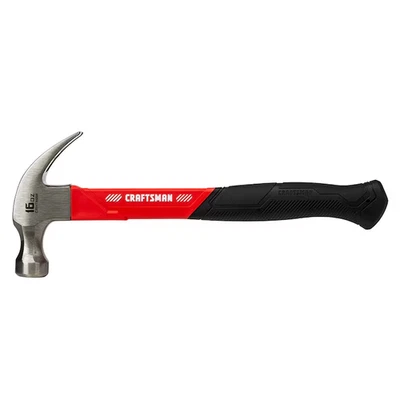 CRAFTSMAN 16.0 -oz Steel Head Fiberglass Handle Claw hammer - image 1 of 2
