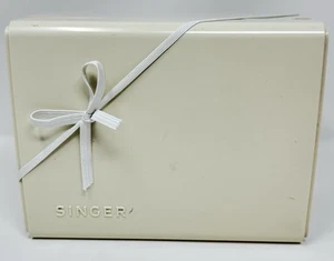 Posten Sänger Zylinder Nocken Flexi-Stitch Scheiben 16 Stück & in Sängerbox mit Tablett - Bild 1 von 20