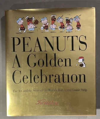Peanuts: A Golden Celebration (HarperCollins 1999) книга в твердом переплете - Изображение 1 из 3