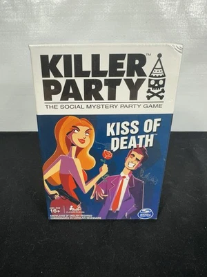 Killer Party Juegos de Misterio Beso de la Muerte Fiesta Social NUEVO Asesinato Sellado Foto 1 de 3