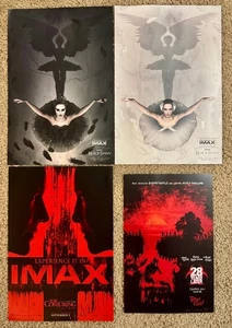 Paquete de 2 carteles Cisne Negro + Últimos ritos IMAX + 28 años después envío gratuito - Imagen 1 de 2