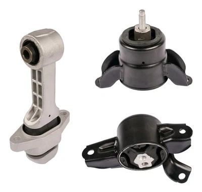 3Pcs Engine, Trans & Torque Strut Mount Kit For Hyundai Accent 1.6L Elantra 1.8L - Image 1 of 2