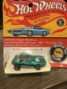 hot wheels redline Python Green/ White Interior - Picture 1 of 5