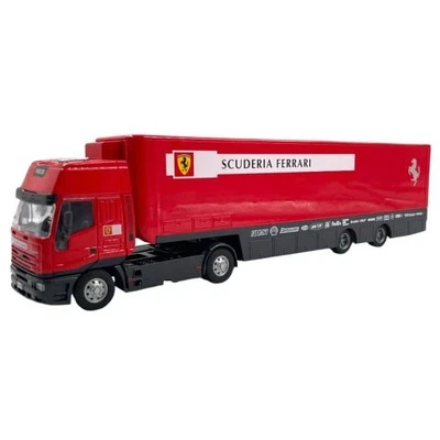 Modellino Camion Old Cars 1/43 Trasporto Ferrari Iveco LD Eurostar 2000 - Immagine 1 di 4