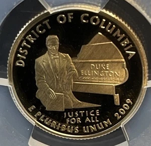 2009 S District Of Columbia Low Mint Washington Quarter PCGS PR69 DCAM #46986700 - Picture 1 of 10