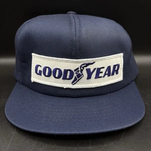 Vintage Goodyear Reifen Mütze Kappe Snapback Swingster Patch Vollschaum Trucker NASCAR - Bild 1 von 10
