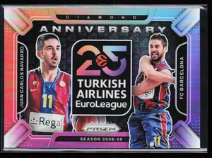 2024-25 Panini Prizm Euroleague Juan Carlos Navarro 25th Anniversary Diamond #16 - Picture 1 of 10