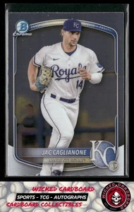 Jac Caglianone 2025 Bowman Chrome Prospects #BCP-103 Kansas City Royals - Imagen 1 de 2