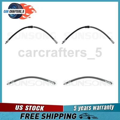 Manguera hidráulica de freno trasero delantero Sunsong para Mercedes-Benz GLK350 2010-2015 3,5 L Foto 1 de 4