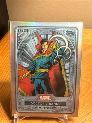 🔥 2025 Topps Marvel Mint Doctor Strange Platinum /99🔥  - Image 1 of 2