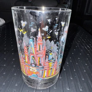 McDonald’s Disney World 25th Anniv “Remember The Magic” Castle Donald Duck Glass - Picture 1 of 4
