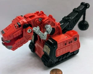 Dinotrux.TY RUX.Mattel.Push and Go.Pull Back.Rot.Dinosaurier Figur.Aufbau - Bild 1 von 4