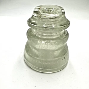 Vintage Klar Hemingray - 45 Glas Isolator **6. Sammlerstück - Bild 1 von 5