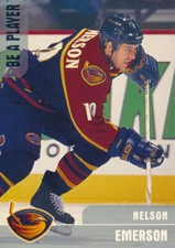 1999-00 BAP SILVER MEMORABILIA #249 NELSON EMERSON - Atlanta Thrashers