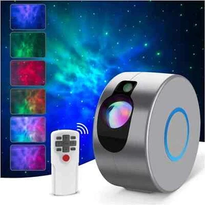 LED Galaxy Projector Starry Sky Star Nebula Night Light Lamp Party Ambience Gift - Picture 1 of 14