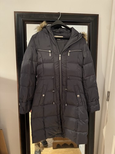 Michael Kors XSmall piumino imbottito trapuntato puffer parka giacca invernale con cappuccio