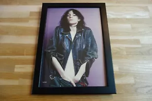 PATTI SMITH 2 - POSTER ORIGINAL ENCADRE !! ORIG PICTURE FRAMED - Imagen 1 de 3