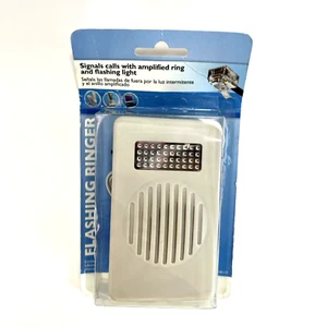Philips Flashing Ringer Signals Calls with Amplified Ring and Flashing Light - Photo 1/8