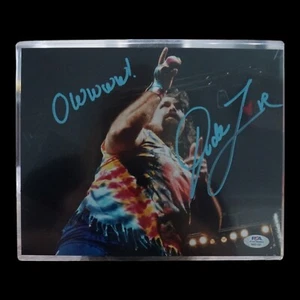 8x10 Autographed Dude Love Photo Owwww! PSA COA WWE Mick Foley Tye Dye Wrestling - Picture 1 of 1