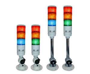 Wasserdichte LED Signalleuchte WLS-24-3GYR-B Alarm 24VAC/DC rot/gelb/grün - Bild 1 von 1