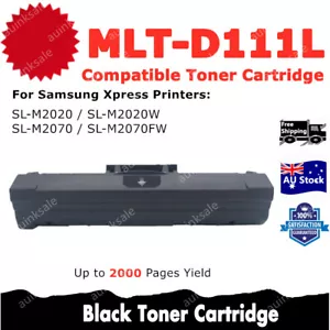 Compatible Toner MLT-D111L 111L For Samsung SL-M2020 SL-M2070 111S MLT-D111S - Picture 1 of 13