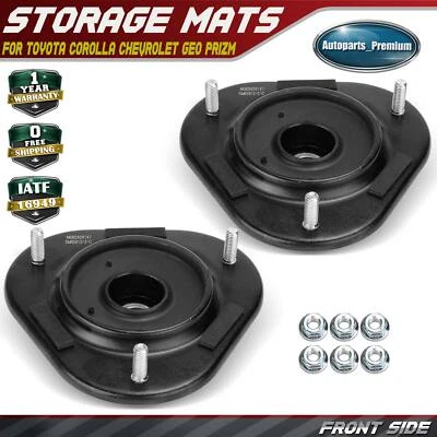 2x Suporte de Apoio de Suspensão Frontal para Toyota Corolla 1988-2002 Chevrolet Geo Prizm - Imagem 1 de 4