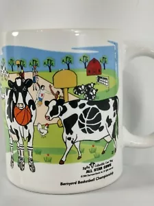 2004 Sammlerstück Kuh Tasse All Star Cows Barnyard Basketball Championship - Bild 1 von 6