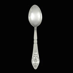 Georg Jensen. Silver Dessert Spoon 021 - Fuchsia / Klokke #2. - Picture 1 of 1