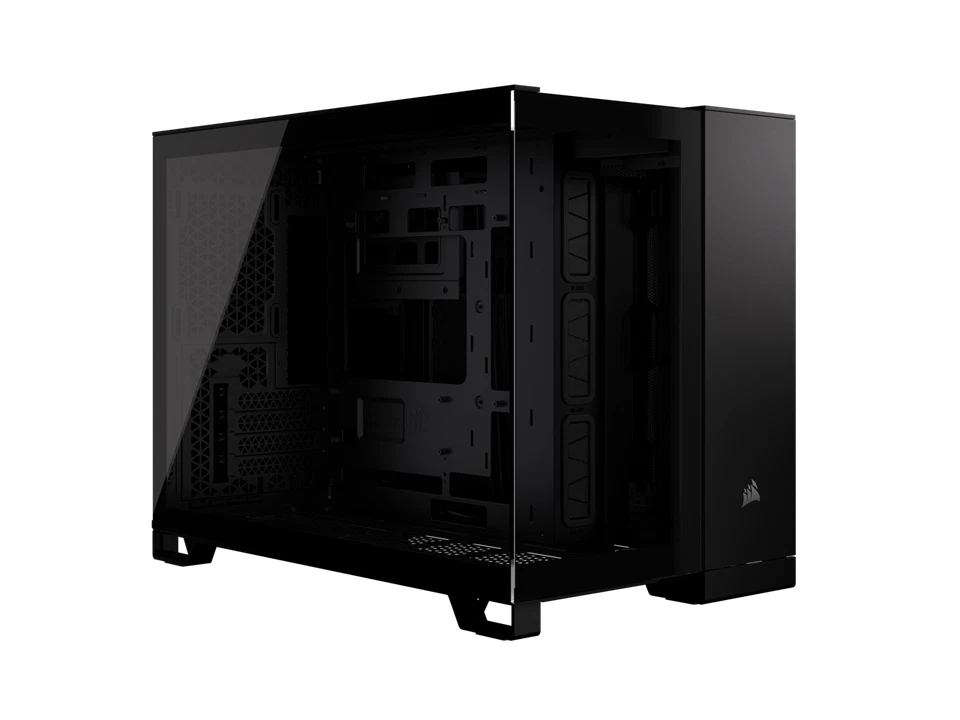 CORSAIR 2500X Micro ATX Dual Chamber PC Case –Tempered Glass Front Panels – Fits - Image 1 of 4