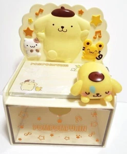 Sanrio Pompompurin Truhe mit Noten und Licht Set Bulk Aufbewahrungsbox Japan selten - Bild 1 von 13