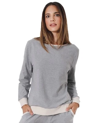 Sassa CASUAL COMFORT MELANGE 59600 Shirt langarm in Hellgrau - Bild 1 von 3