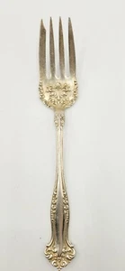 1847 Rogers Bros A1 Silber Teller Fleisch Servier Gabel Avon Muster Vintage um 1901 - Bild 1 von 6