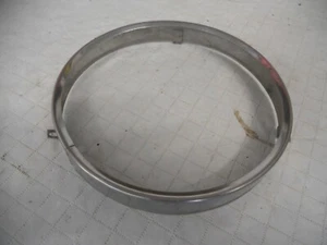  Corvette C3 1963 1982 Headlight bulb chrome stainless trim ring bezel - Picture 1 of 6