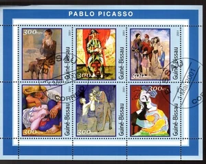 +3110+ Guinea-Bissau Block Pablo Picasso 2001 - Bild 1 von 1