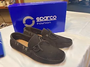 Scarpe uomo - marca Sparco- mocassino in pelle scamosciata marrone - Foto 1 di 1