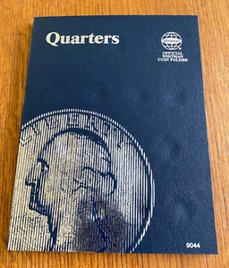Plain Quarters Folder - Official Whitman Coin Folder - Holds 43 Quarters - Bild 1 von 4