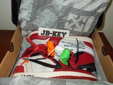 nike Jordan 1 x Off White 36-46 chicago "The Ten" Virgil Abloh  no nrg unc toe