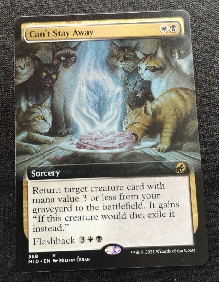 Can't Stay Away - Extended Art - MID - NM Unplayed - EN - 368 - Image 1 of 1