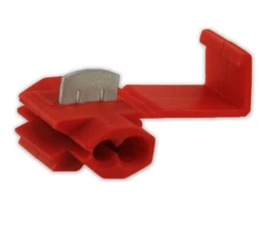 Quick Splice Tap 18-22 Ga. 50 Pcs; Red; Xscorpion - Picture 1 of 1