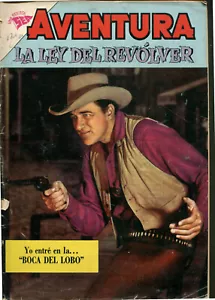 NOVARO AVENTURA LA LEY DEL REVOLVER # 251 - Mexikanischer Comic 1962 - Bild 1 von 1