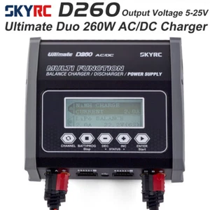 SKYRC D260 Balance Ladegerät Dual AC/DC 1S-6S 260W für RC Auto USB Ladegerät - Picture 1 of 17
