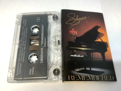 LIBERACE Audio Cassette Tape REMEMBERED Volume 1 1991 USA Music Group USA-71014 - Image 1 of 4