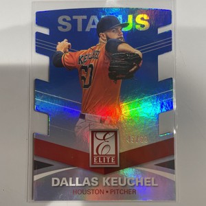 2015 Panini Elite - Status Die-Cut #84 Dallas Keuchel 45/60