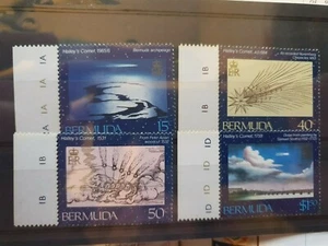 Bermuda 1985 Appearance of Halley's Comet set of 4, MNH - Bild 1 von 1