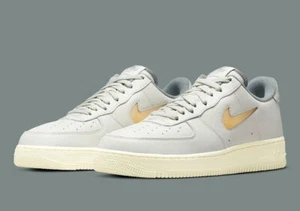 NEW Air Force 1 '07 LX Men's Sz 9 Light Bone/8Pale Vanilla DC8894-001 Fast Ship - Picture 1 of 6