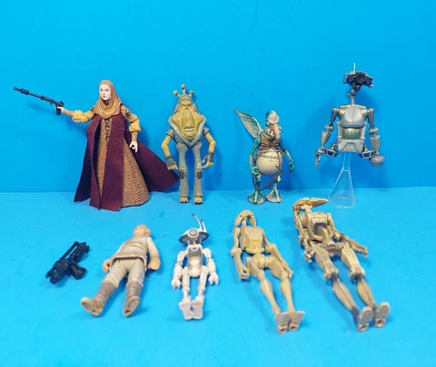 Star Wars Vintage Collection Padme Amidala Peasant Disguise anakin battle droid Cover