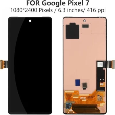 OLED For Google Pixel 7 Replacement No Frame Display LCD Screen - Black UK Stock - Image 1 of 4